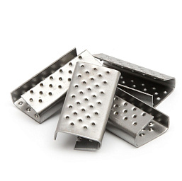 Скоба для ленты ПП 15 (15мм Лента 1000шт) можно купить оптом и в розницу со склада в Москве и Воронеже через компанию ВРН упак, осуществляем доставку товара по всей России и СНГ.