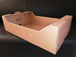 Гофролоток 574*382*162 П33ЕВ можно купить оптом и в розницу со склада в Москве и Воронеже через компанию ВРН упак, осуществляем доставку товара по всей России и СНГ.